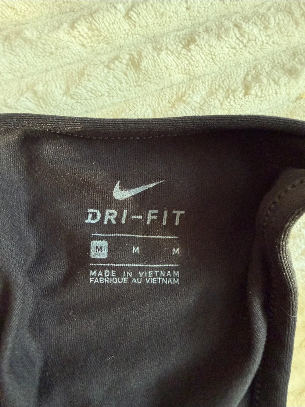 Nike Dri Fit Jumpsuit sleeveless black size medium pockets